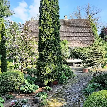 Dorf Stille - Huetten In Den Gaerten Magra - Kraeuter Holiday home Zakrzewo (Slawno)